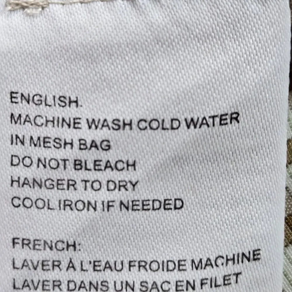 ELODIE Women's Size Medium Pleated Mini Skirt Clay Plaid Stretchy - Picture 7 of 7